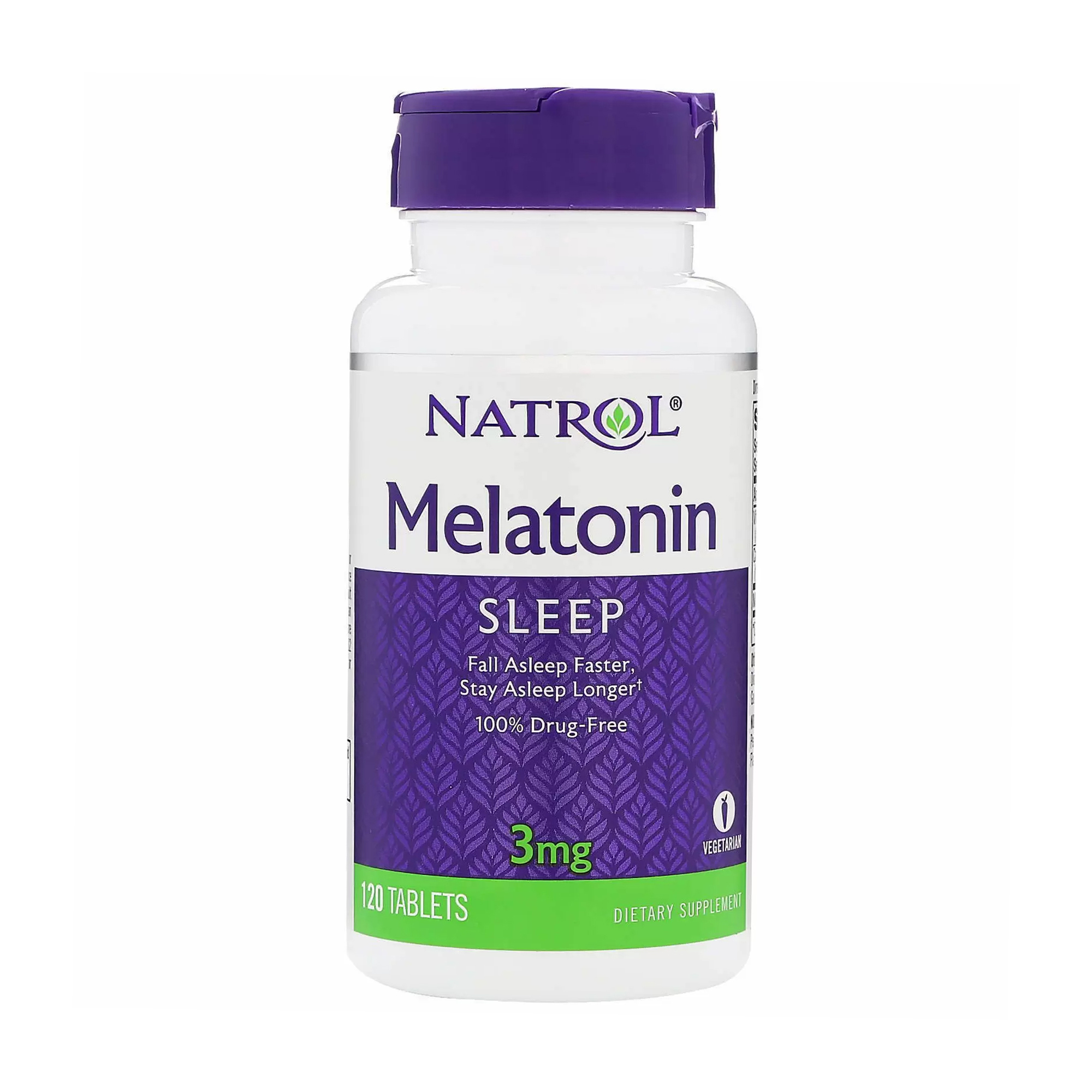 Мелатонін Natrol Melatonin Sleep 3 мг, 120 таблеток